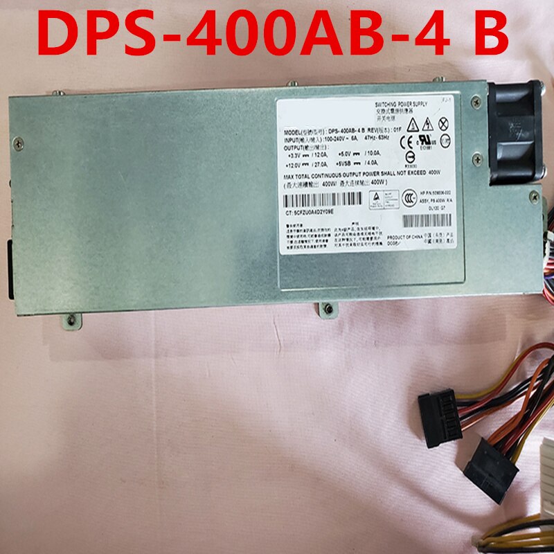 HP DL120G7 400W 스위칭 전원 공급 장치 용 거의 새로운 오리지널 PSU DPS-400AB-4 B 509006-002